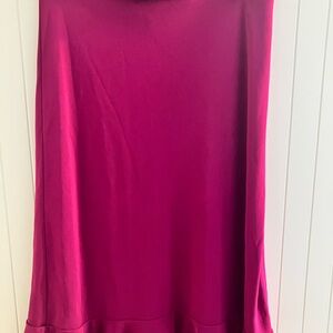 Banana Republic Pink Midi A-Line Skirt for Cocktail
